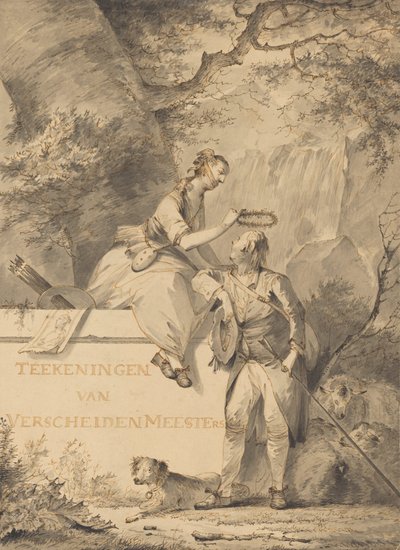 A Design for a Title Page by Gerard van Nijmegen